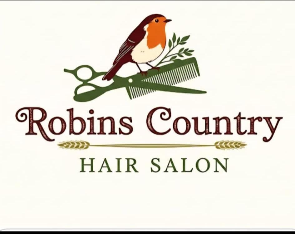 Robins Country Hair Salon Logo